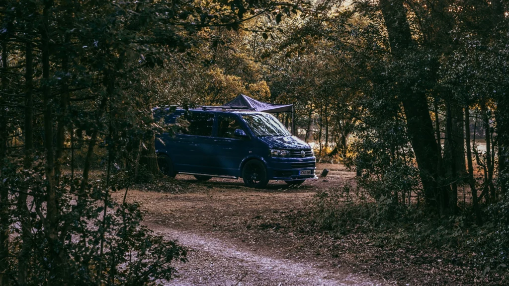 Campervan in The New Forest
