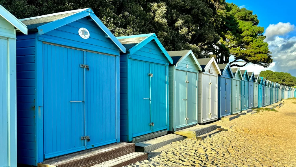 Mudeford Beach in The New Forest